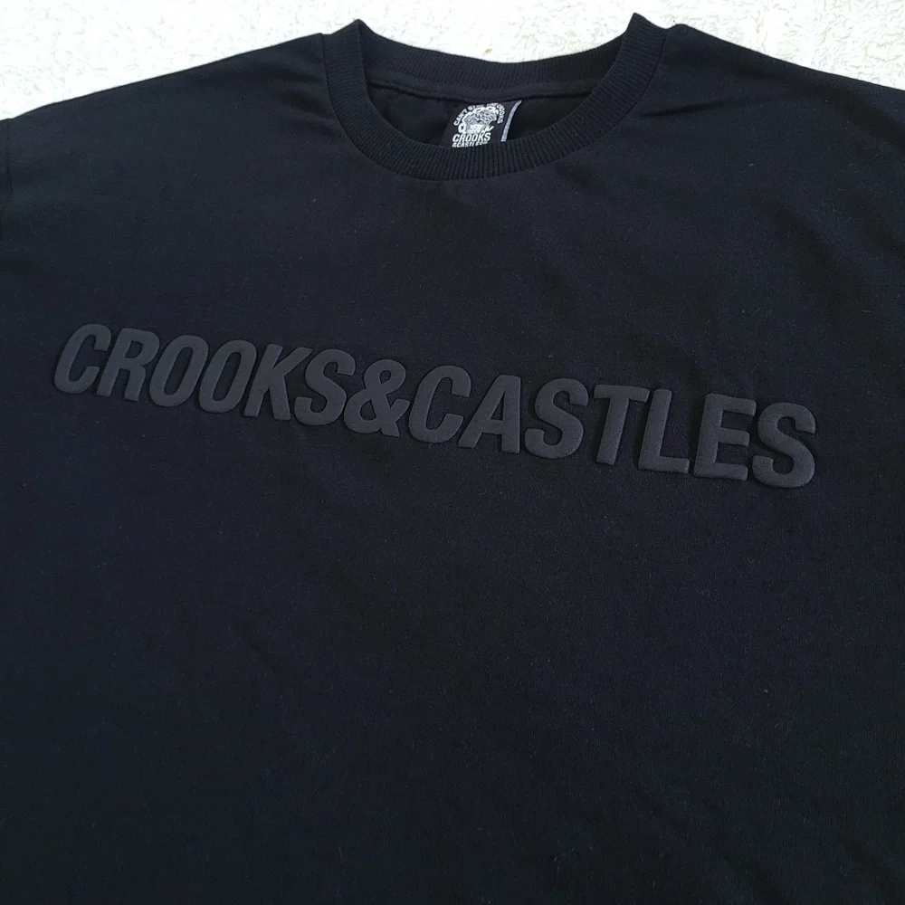 Crooks💰 & Castles🏰 Black🖤 Tee👕 - NWT - Picture 12 of 16